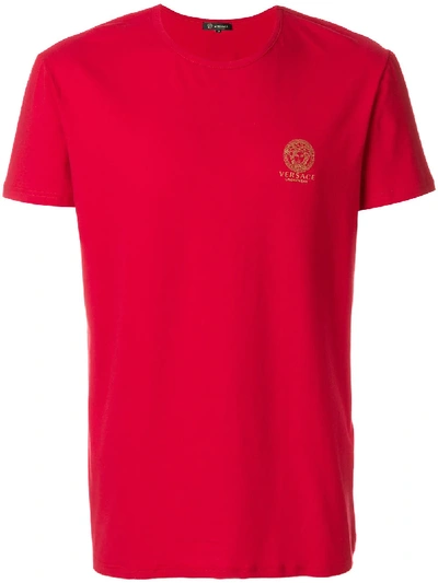 Versace Medusa T-shirt In Red