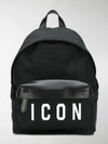 DSQUARED2 ICON BACKPACK,14166493