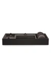 Wolf Blake Valet Tray & Watch Cuff In Black