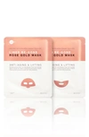 SKIN INC LINES BE-GONE ROSE GOLD MASK,HSM-002-1