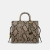 Coach Rogue In Python In Brass/roccia Lucido