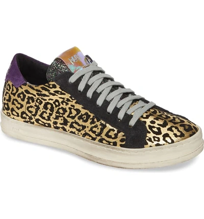 P448 Women's John Low-top Sneakers In Gold