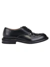 BOTTEGA VENETA VARENNE LEATHER DERBY SHOES,10992470