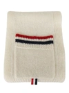 THOM BROWNE WOOL SCARF,10992449