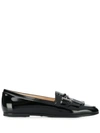 TOD'S TOD'S POLISHED T LOAFERS - 黑色