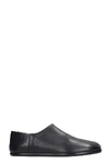 MAISON MARGIELA TABI LOAFERS IN BLACK LEATHER,10992762