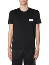 GIVENCHY T-SHIRT WITH PATCH LOGO,10992684