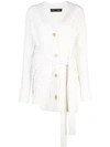 PROENZA SCHOULER CABLE KNIT ROBE CARDIGAN