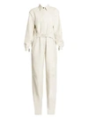OFF-WHITE Leather Racing Jumpsuit