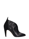 Givenchy Solid Color Ankle Boot With Heel In Black