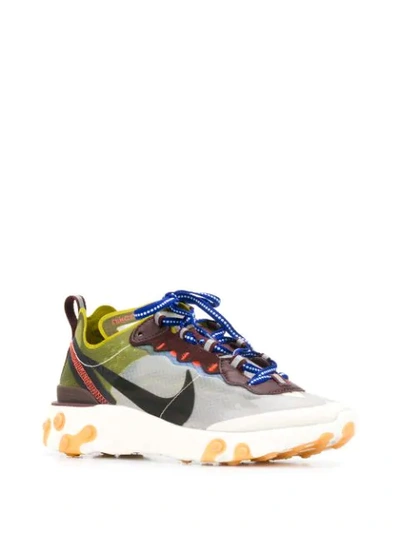 Nike React Element 87 Trainers In Green