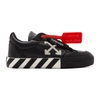 Off-white Vulcanized Low-top Sneakers In Black