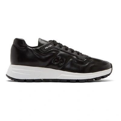 Prada Black Sport Sneakers