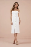 Finders Keepers Rae Dress In Ivory