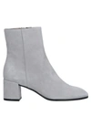 Deimille Ankle Boot In Light Grey