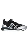 Hogan Rebel Sneakers In Black