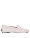 Tod's Loafers In Light Pink