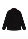 BARENA VENEZIA Patch pocket melton shirt jacket