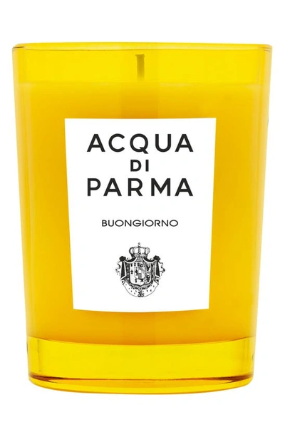 Acqua Di Parma Buongiorno 200g Scented Candle 8028713620690 In Yellow