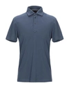 Brunello Cucinelli Polo Shirt In Dark Blue