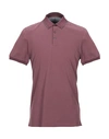 Brunello Cucinelli Polo Shirt In Purple