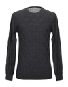 Grey Daniele Alessandrini Sweaters In Grey