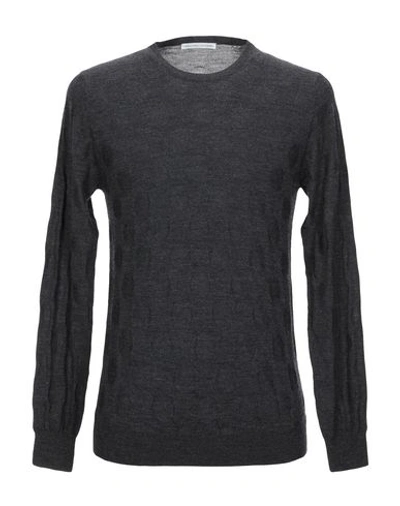 Grey Daniele Alessandrini Sweaters In Grey