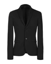 Grey Daniele Alessandrini Blazer In Black