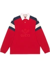 GUCCI OVERSIZE POLO WITH GUCCI TENNIS