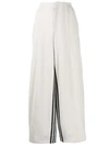 Y-3 WIDE LEG TRACK TROUSERS