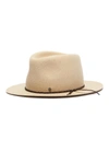 MAISON MICHEL 'Andre' rabbit furfelt fedora hat