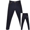 VERSACE JEANS COUTURE CROPPED JEANS BLUE,120724