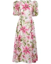 DOLCE & GABBANA Floral print dress,F6E2FT HHMQS HAKK8