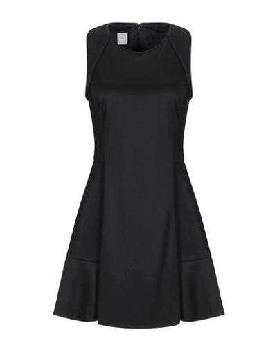 Pinko Short Dress In Black