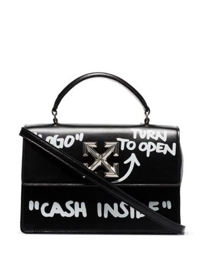 Off-white Itney 1.4 Cash Inside Bag In Black