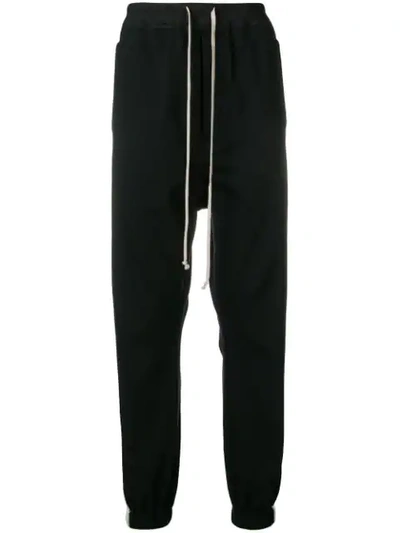 Rick Owens Track Trousers Trousers In Black Viscose
