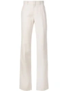 GUCCI MID-RISE FLARED TROUSERS
