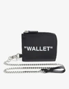 OFF-WHITE QUOTE CHAIN PURSE,111-3003613-OMNC013E198530581001