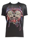 DSQUARED2 Metal Rock Twins Graphic Jersey Tee