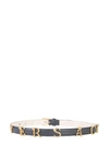 VERSACE BELT WITH LOGO LETTERS,10993425