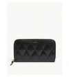 GIVENCHY DIAMOND QUILTED LEATHER WALLET