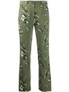 ETRO FLORAL PRINT STRAIGHT TROUSERS