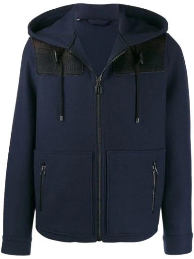 Lanvin Patchwork Jacket In Blue