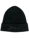 BALMAIN LOGO EMBROIDERED BEANIE