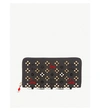 Christian Louboutin Paloma Clutch Calf Emp/sp Loubinthesky In Ballerina/multi