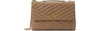Tory Burch Kira Chevron Quilted Leather Shoulder Bag In Classic-taupe