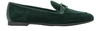 FERRAGAMO TRIFOGLIO LOAFERS,01Q204/715312/PINE