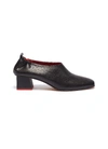 GRAY MATTERS 'Micol Junior' choked-up leather pumps