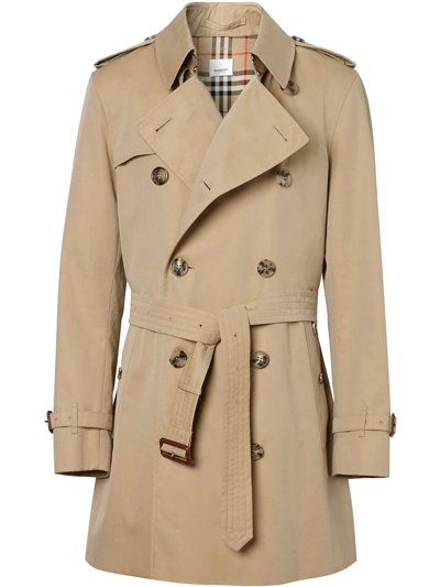 BURBERRY COTTON GABARDINE TRENCH COAT