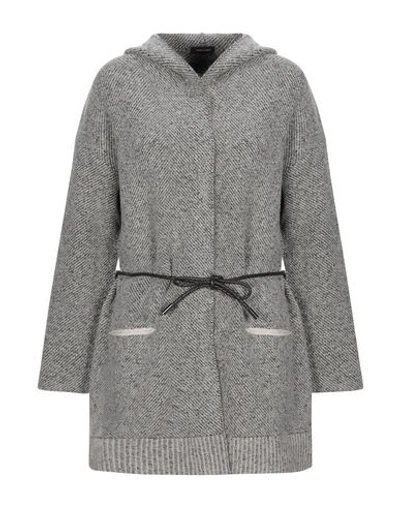 Anneclaire Coat In Grey